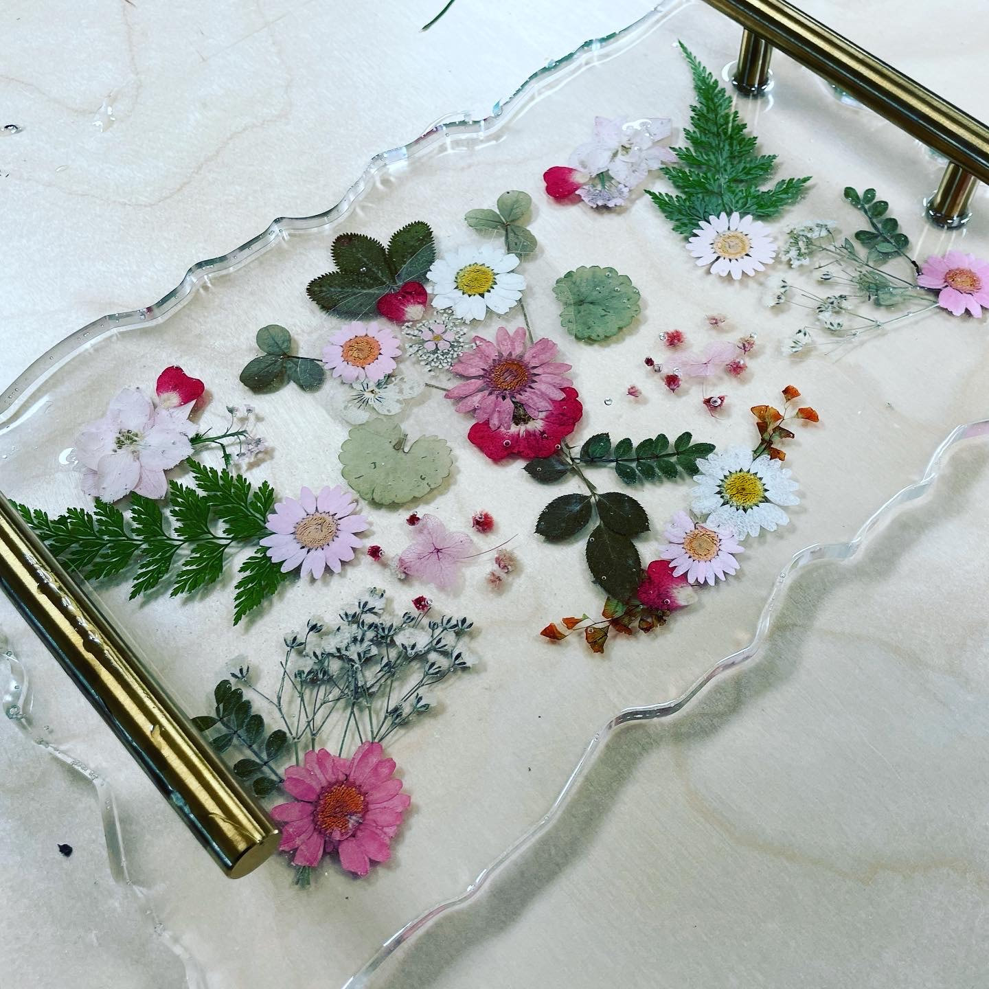 Floral Resin Tray Workshop — Reynolds